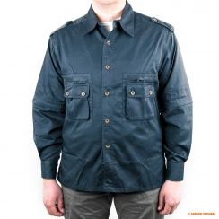 Мисливська сорочка Old Group Camicia Con Zip, синя