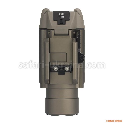 Ліхтар з ЛЦВ Olight Baldr Pro Desert Tan. Зелений ЛЦВ 