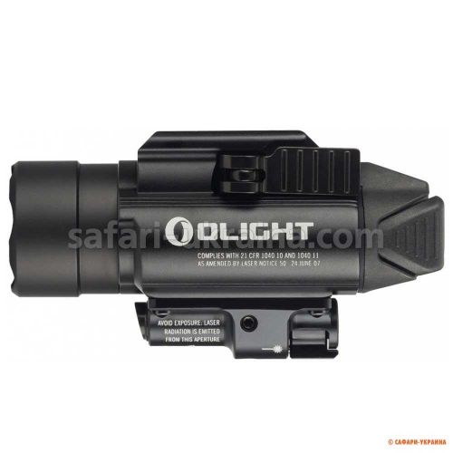 Ліхтар підствольний з ЛЦУ Olight Baldr Pro Black, база кріплення Weaver/Picatinny 