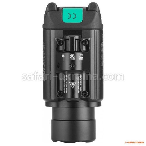 Ліхтар підствольний з ЛЦУ Olight Baldr Pro Black, база кріплення Weaver/Picatinny 