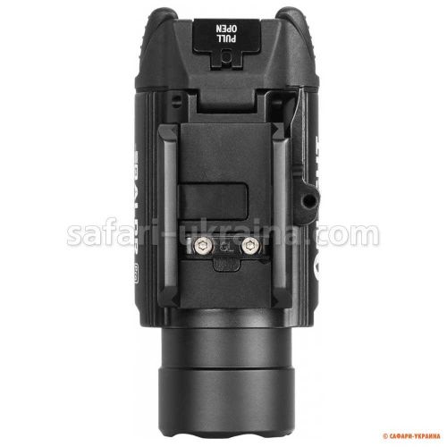 Ліхтар підствольний з ЛЦУ Olight Baldr Pro Black, база кріплення Weaver/Picatinny 