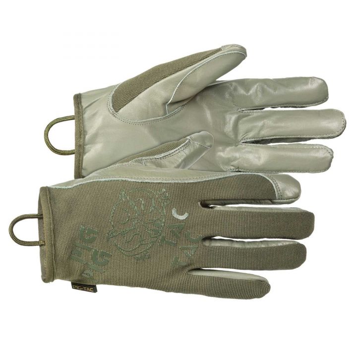Стрелковые перчатки P1G-Tac ASG, цвет оливковый