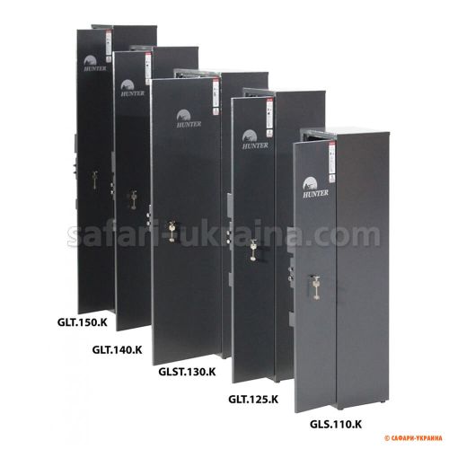 Сейф оружейный Паритет GLT.150.K, на 3 ружья, 151см х 26см х 26см