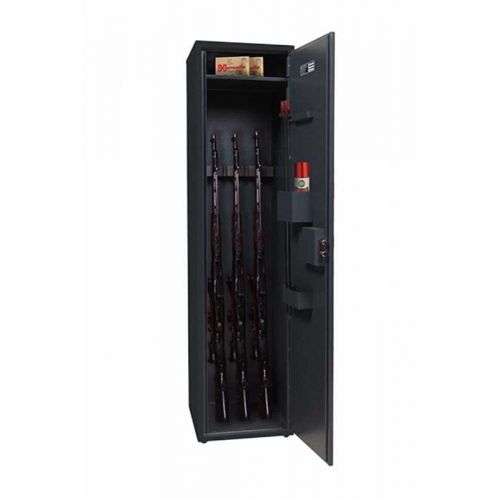 Збройовий сейф Паритет GLS.340/35.K, на 5 рушниць, 141см х 34см х 35см 