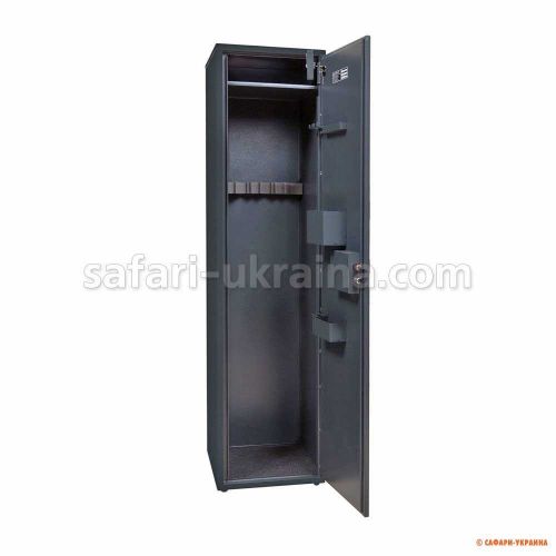 Збройовий сейф Паритет GLT.340.K, на 6 рушниць, 151см х 34см х 26см 
