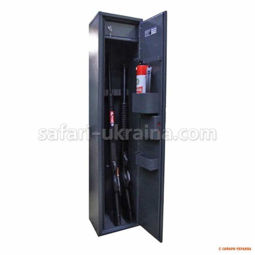 Сейф збройовий Паритет GLT.125.K, на 3 рушниці, 125,2см х 26см х 26см 