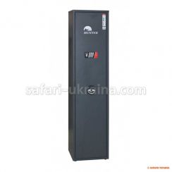 Сейф збройовий Паритет GLT.340.E, на 5 рушниць, 151,2см х 34см х 26см
