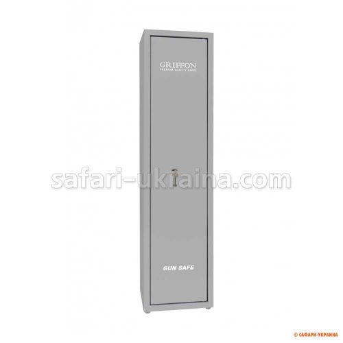 Сейф збройовий Паритет GS.140.K GREY, на 3 рушниці, 140см х 35см х 30см 