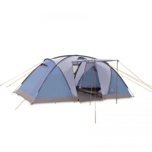 Палатка кемпинговая 4-х местная Pinguin Base Camp blue, арт. PNG 1301 Палатка кемпинговая 4-х местная Pinguin Base Camp blue, арт. PNG 1301