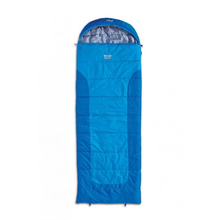 Спальный мешок одеяло Pinguin Blizzard 190 синий, левый