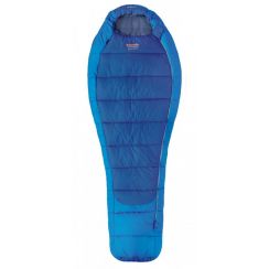 Зимний спальник кокон Pinguin Comfort 195 синий, правый