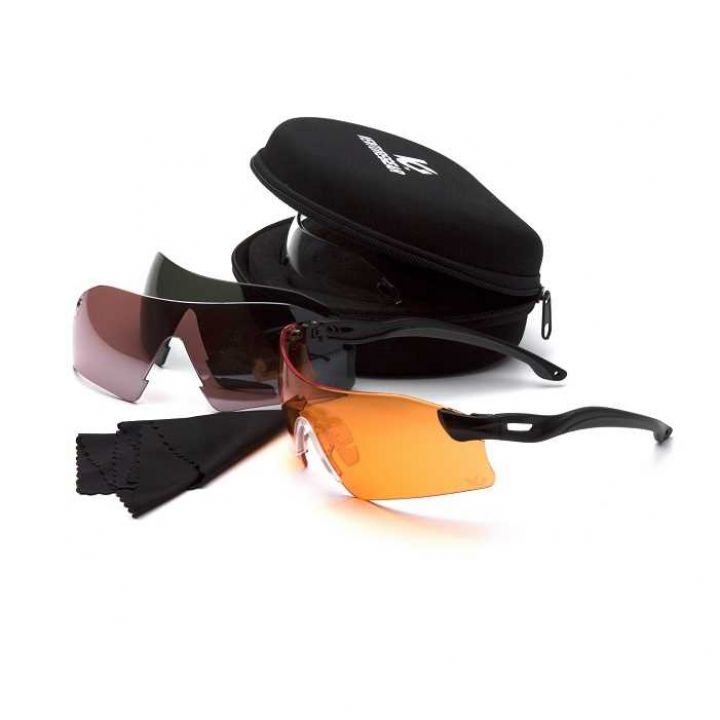 Баллистические очки Pyramex Drop Zone, с 4 сменными линзами