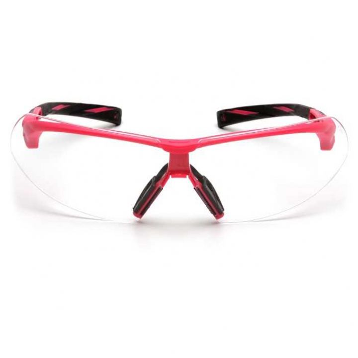 Жіночі захисні стрілецькі окуляри Pyramex Onix Pink, колір - clear 