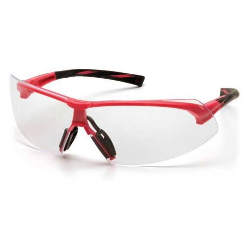 Женские защитные стрелковые очки Pyramex Onix Pink, цвет - clear