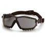 Тактические очки Pyramex V2G, цвет - gray, с ремешком и дужками