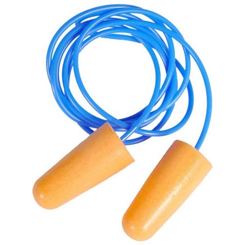 Беруші поролонові Radians Corded Orange Taper Plugs, на шнурку 