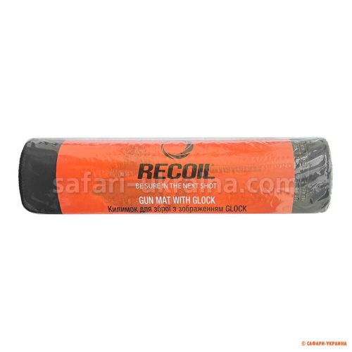 Килимок для чищення зброї Recoil зі схемою Glock 