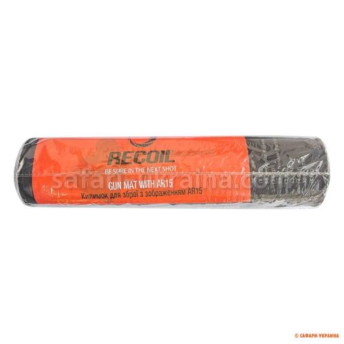 Килимок для чищення зброї Recoil зі схемою AR-15 