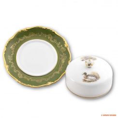 Маслянка для масла кругла Reichenbach Butter Dish Round, на 250 г