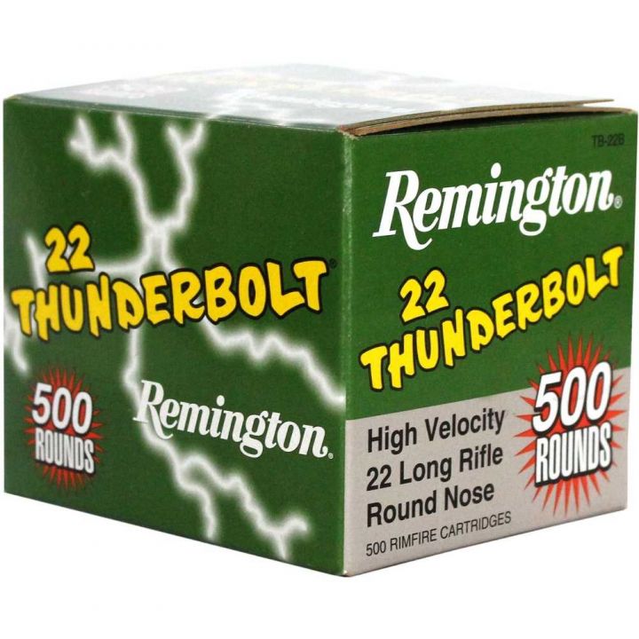 Патрон Remington Thunderbolt High Speed, кал.22 LR, вес: 2,6 г/ 40 grs
