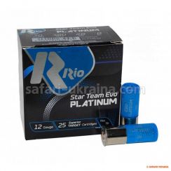 Патрон RIO Star Team EVO Platinum, кал.12/70, дріб №8 (2.25 мм), наважка 28 г