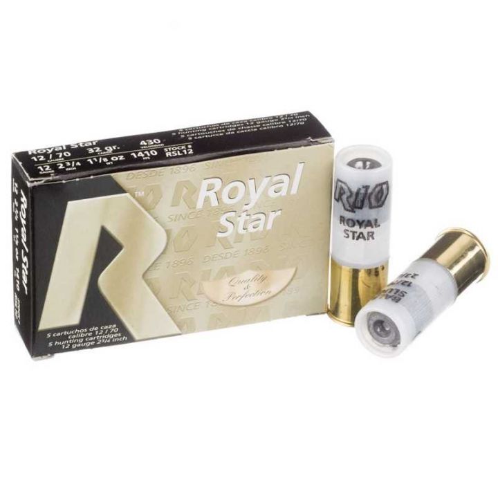 Патрон Rio Royal Star, кал.12/70, тип кулі Rifled Lead HP, маса 32 г 
