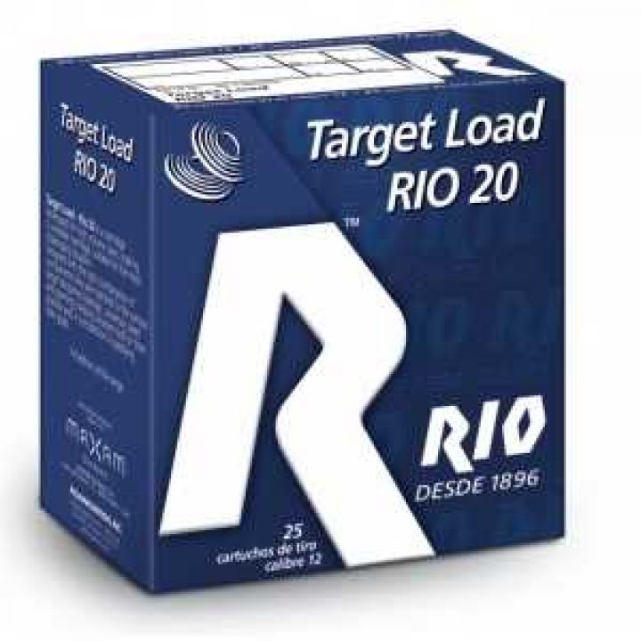 Патрон RIO Target Load NEW, кал.12/70, дробь №6 (2.75 мм), навеска 28 г