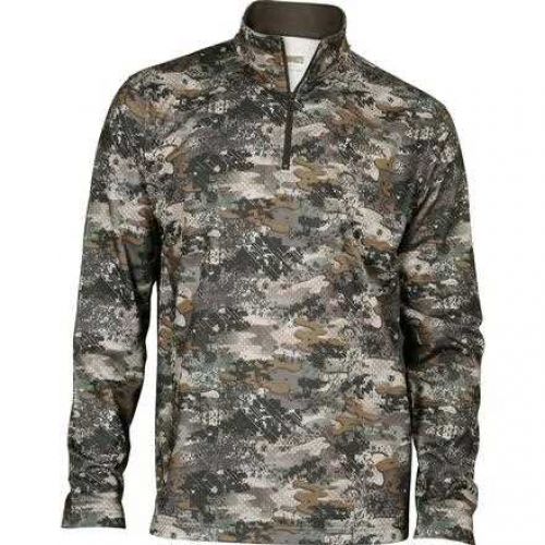 Камуфлированная кофта Rocky Fleece Zip Shirt, мембрана Scent IQ™, цвет Venator™ Камуфлированная кофта Rocky Fleece Zip Shirt, мембрана Scent IQ™, цвет Venator™