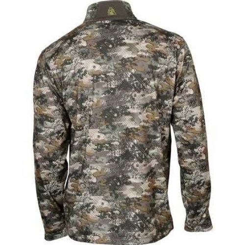 Камуфлированная кофта Rocky Fleece Zip Shirt, мембрана Scent IQ™, цвет Venator™