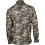 Камуфлированная кофта Rocky Fleece Zip Shirt, мембрана Scent IQ™, цвет Venator™