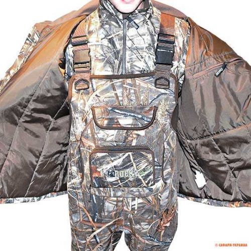 Забродний комбінезон з утеплювачем Thinsulate Rocky Chest waders,  Realtree MAX-4 