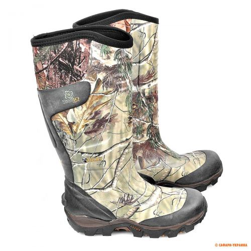 Зимові гумові чоботи для рибалки і полювання Rocky Mudsox, висота 41 см, колір: realtree 