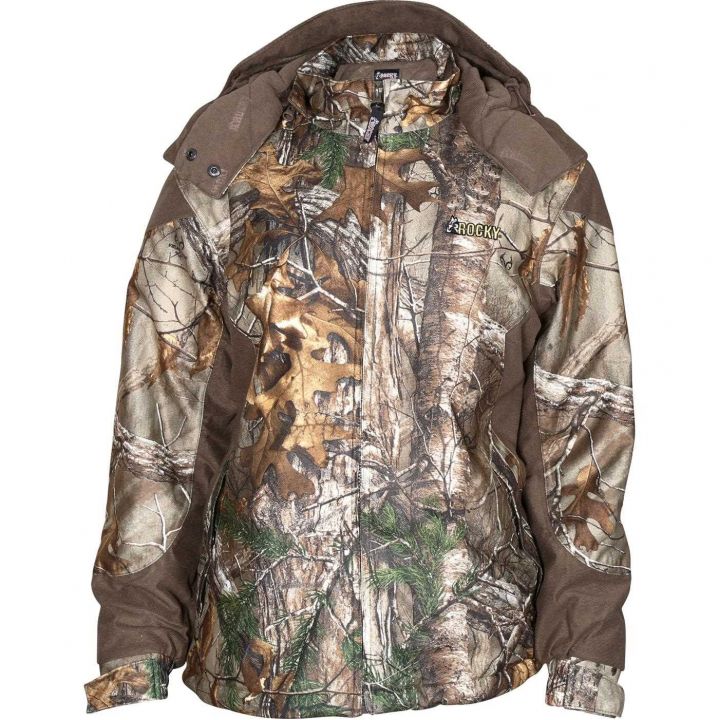 Куртка жіноча для полювання Rocky Pro Hunter, водонепроникна, колір: Realtree AP 