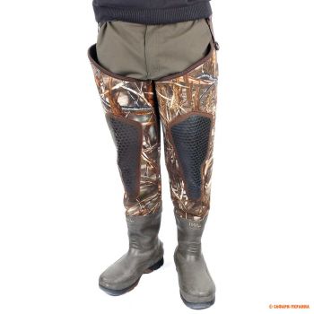 Заброди для полювання і риболовлі зимові Rocky Hip Boot, камуфльовані, висота 81 см