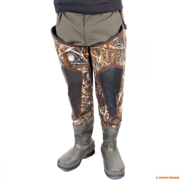 Заброди для полювання і риболовлі зимові Rocky Hip Boot, камуфльовані, висота 81 см