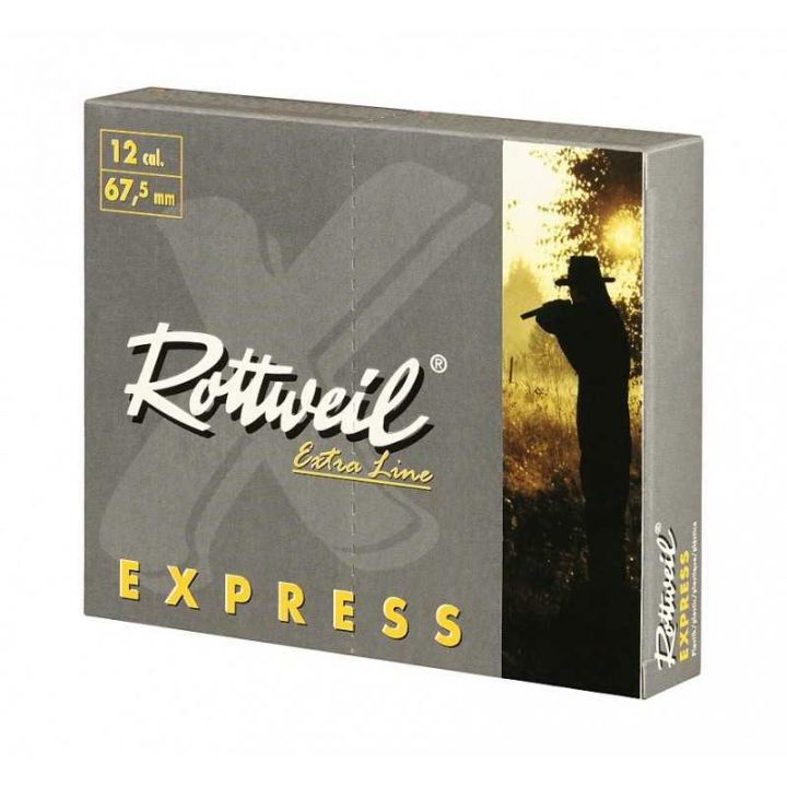Патрон Rottweil Express, кал.12/67,5, №00 (4,5 мм), 38 г 