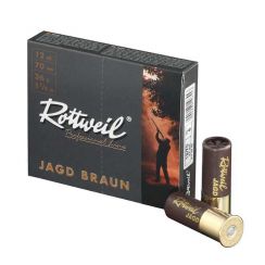 Патрон Rottweil Jagd Braun, кал.12/70, дріб № 3, 36 г, без контейнера