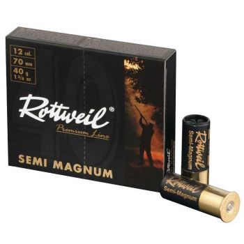 Патрон Rottweil Semi Magnum, кал.12/70, дробь № 2 (3,7 мм), навеска 40 г