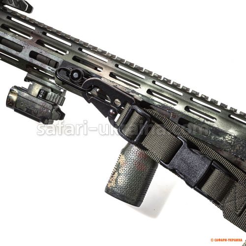 3-точечный оружейный ремень FRAG с карабином и антабкой QD MAX
