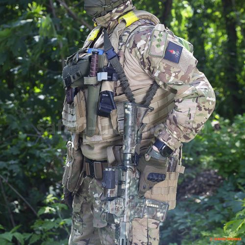 Збройовий 1-точковий тактичний ремінь FRAG з карабіном 