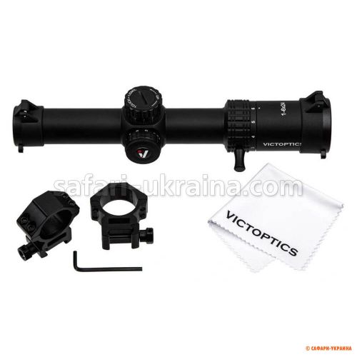 Прицел Vector Optics S6 1-6X24 (30 мм) Illum. SFP 