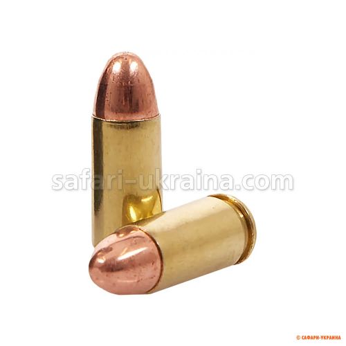 Патрон STS кал. 9x21 пуля FMJ RN, масса 8 г/124 гран. Нач. скорость 360 м/с