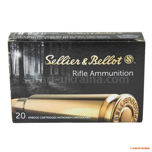 Патрон Sellier & Bellot кал .30-06 Sprg, пуля SPCE, масса 11,7 г/180 гр (1 шт)