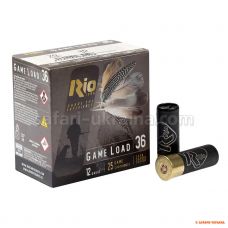 Патрон RIO Game Load-36, кал. 12/70, дробь №1 (4 мм), навеска 36 г