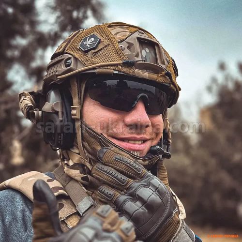 Защитные очки Swiss Eye Blackhawk Pro ‑ NEW, цвет черный