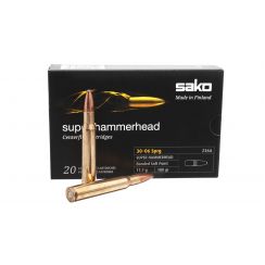 Патрон Sako Super Hammerhead, кал.30-06 Sprg, тип пули SP, вес 11,7 gr/180,55 grs