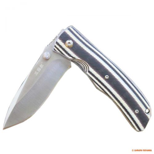 Складной нож Sanrenmu 9051 MUC-GOH, белый