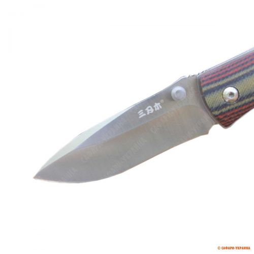 Складной нож Sanrenmu 9055 MUC-GHJL, бордовый