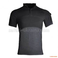 Тактична сорочка (убакс) короткий рукав, чорний