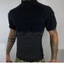 Тактическая рубашка (убакс) короткий рукав, черный